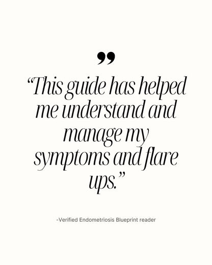 The Endometriosis Blueprint